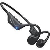 Yomdud Kemik İletimli Kulaklıklar, Mikrofonlu A&ccedil;ık Kulak Kablosuz Tasarımı, Bluetooth 5.4,10H &Ccedil;alma S&uuml;resi ve IPX5 Su Ge&ccedil;irme