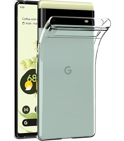 POUR GOOGLE PIXEL 8a Étui, Slim Transparent Silicone Gel Téléphone - Foto 11