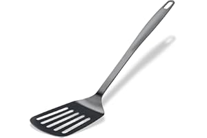 Stanley Rogers Pfannenwender aus rostfreiem Edelstahl – Schlitzwender in satinierter Optik – Spülmaschinenfestes Küchen Zubehör