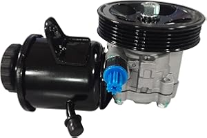 Chefull 21-5932 Power Steering Pump with Pulley Reservoir Assembly Compatible with 1994 1995 1996 Subaru Impreza Legacy