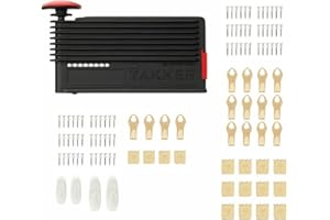 Takker 121 Piece Picture Hanging Kit Frame Hanging Tool – As Seen On Dragon’s Den - Hang On Walls, Plasterboard, Wood, Up to 8kg Pictures Canvas Clock Decor Utensils