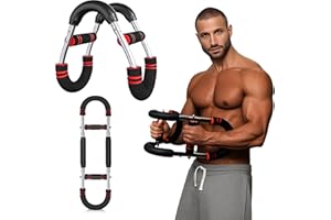 Wukesify Twister Arm Trainer, Adjustable Chest Workout Equipment, Arm Trainer for Men, Arm Exercise Equipment, Chest Trainer for Men, Shoulders and Forearms Muscle Training Fitness Equipment