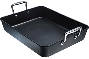 Le Creuset Arrostiera rettangolare in alluminio antiaderente, 35 cm, 5,5 L, 52104350010101