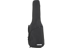BOSS CB-EG01 Gig Bag per Chitarra | Custodia Compatta per Chitarra Elettrica, per Viaggiare Leggeri | Sottile e Protettiva con Robusto Rivestimento Esterno di Qualità | Morbida Imbottitura