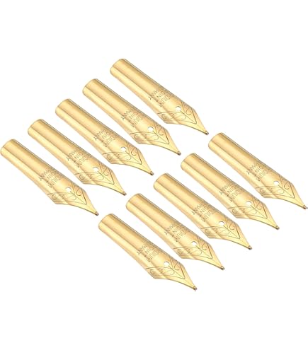 Gullor 5 stuks vulpennen Nibs passen Jinhao 159/450/750, goud, middelste punt