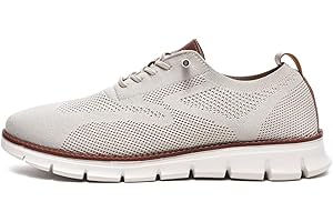 RUFONE Breeze Schuhe für Herren, Oxfords, Schnürschuhe, leicht, lässig, Wanderschuhe, bequeme Anzugschuhe für Herren, Wearbreeze, Urban Schuhe für Herren, Netzstoff, Business-Schuhe
