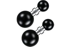 BRCOVAN 2 Pezzi, 1 Pollice Palla a 17 mm Palla Adattatore Compatibile con RAM Mounts B Szie Braccio a Doppia Presa, per Garmin GPS Staffa con Presa a Sfera da 17 mm (0,67 '')