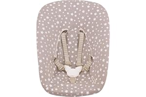 JYOKO KIDS Fodera in Cotone Compatibile con Stokke NewBorn (SWEET STAR)