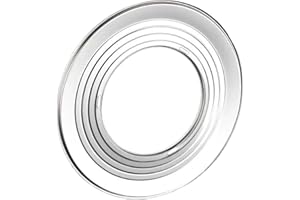 DimyFew Edelstahl Dampfer Rack Dampfring Einsatz für Töpfe, Kochen Rack Dampfer Einsatz rund Dampfen Rack, Chinesisch Dämpfen Einsatz für Töpfe Töpfe Kühlung Küche Zubehör, Außendurchmesser 31 cm