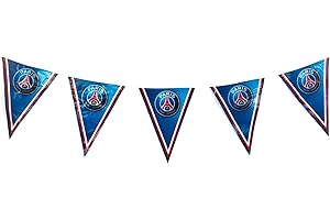 DYNASTRIB Guirlande Fanions PSG 270 cm - Bleu - Taille Unique