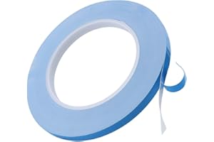 TIHEBEYAN Thermal Adhesive Tape for Cooling, 8MM×25M Double-side Sticky Conductive Cooling Tape for IC Chipset LED CPU Board Cooling