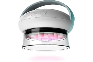 HoMedics Skin Smoothee elektrisk vakuumkoppare – anti-celluliter massageapparat för att strama åt huden, med 3 utbytbara kopp
