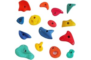 Gartenpirat Lot de 15 Pierres d'escalade de Couleur de Taille Grande/Moyenne/Petite de