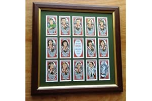 PHILIP NEILL GRAPHICS SUNDERLAND FC FA CUP WINNERS FRAMED CARD SET