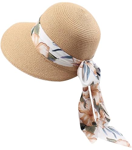 Fischerhut Für Damen - Leichter Sommerhut Aus Papierstroh Faltbar
