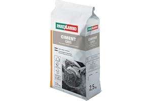 Parexlanko, Ciment Gris, Ciment pour scellements, joints et enduits, 2,5kg