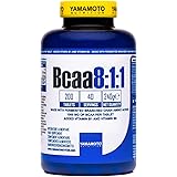 Bcaa 8:1:1 integratore alimentare di aminoacidi a catena ramificata con vitamine B1 e B6 200 compresse