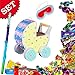 Produktbild Babyparty-Pinata-Set als Kinderwagen für Jungen mit Pinatakeule +Maske +Süßes