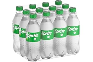 Sprite – 12 Bottiglie da 450 ml, Gusto Lemon-lime, A Basso Contenuto di Zuccheri, Bottiglia PET 100% Riciclabile, Gusto Naturalmente Rinfrescante, Bevanda Analcolica Frizzante