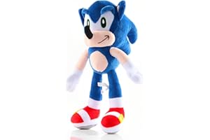 BJPERFMS Peluche Sonic the Hedgehog, Bambola Peluche Sonic, Animali di Peluche Sonic, Animale Farcito Bambola, per Ragazzo Ragazze Bambina, 27cm