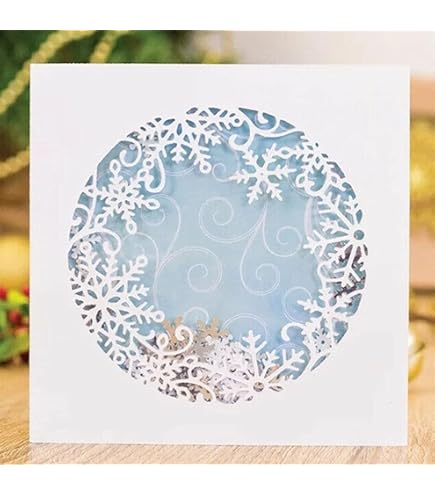 Fustella In Metallo Kwan Crafts Con Doppio Filo Da Cucito, 12x6,6 Cm, Set Da 3 Pezzi, Per Scrapbooking E Goffratura, 100% Acciaio - 2