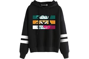 ANJINGUANG My Hero Academia - Sudadera con capucha de anime con estampado de amigos, para hombres y mujeres, niños y niñas, XXS-4XL