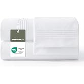 Bedsure White Microfiber Bedding Set - 90x190cm, 3 Pieces | 100% polyester microfiber, 30 cm deep pocket, 3M Scotchgard moist