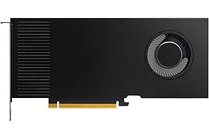 PNY NVIDIA RTX A4000 Tarjeta Gráfica Profesional 16GB GDDR6 PCI Express 4.0 x16, Ranura Doble, 4X Puerto de Visualización, 8K Soporte, Ventilador Activo ultrasilencioso