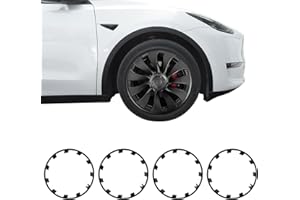 BASENOR Tesla Model Y 21 Inch Wheel Rim Protector ABS Rim Protector Rim Hubcap Cover Car Protection for Model Y Exterior Accessories