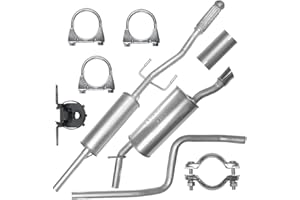 ‎FERROZ Auspuffanlage Schalldämpferset Auspuff für Peugeot 207 Motor 1.4i 1.6i