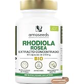 Rhodiola Rosea BIO | Extracto Concentrado (rosavina + salidrosida) | 100% Natural | Adapt&oacute;geno, Antiestr&eacute;s, Equilibrio Emocio
