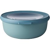 Mepal - Multi Bowl Cirqula Round - Kapaklı saklama kabı - Buzdolabı, mikrodalga fırın ve saklama kabı olarak hava ge&ccedil;irmez sa