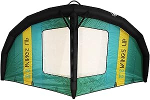 WATTSUP - Aile de Wing WingsUP 3.2m - PB-WWNG32 - Aile de Traction Nylon Résistant avec Attachement Velcro Facile - Idéale pour Wing Foil, Wing Snow, Wing Skate, Wing Sup - Sac & Leash Inclus