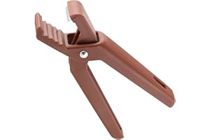 Fackelmann Taglia castagne, per tagliare e sbucciare facilmente, materiale in plastica alimentare con lame in acciaio inossidabile, dimensioni circa 17.5 x 2.5 cm, colore marrone