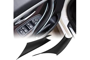 HEBERUCK Nero Maniglia Interna Porta per Series 3 F30/F31/F34/F80:320,328,330,335,M3 (2012-2018) and 4 Series F32/F33/F36/F82/F83:428,435. M4 (2014-2017)