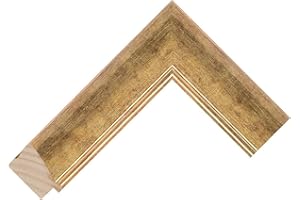 TV IN DISGUISE Frame Sample for Samsung the Frame customised bezel (Cushion Gold)