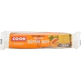 Cook Ekonomik B&uuml;zg&uuml;l&uuml; Kokulu &Ccedil;&ouml;p Torbası, B&uuml;y&uuml;k Boy (Kavun) 65 x 70 cm (1 x 10 Adet)