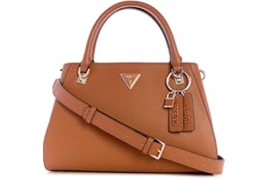 GUESS Noelle II Luxury Satchel Light Cognac