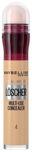 Maybelline New York Instant Anti-Age Effect Concealer, with Micro Eraser Applicator, No. 04 Honey, 6.8 ml