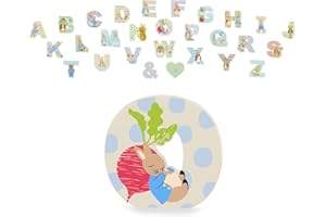 Peter Rabbit Wooden Letters by Orange Tree Toys, Letter O with Peter - Alphabet Animal Letter for Personalised Baby Name, Toy Box, Door, Wall Decorations, Animals Nursery Decor, Boys Girls Bedroom