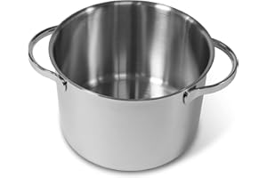 Moneta Allegro Pentola 18 cm in Acciaio Inox per tutti i Fuochi 3.2 Litri