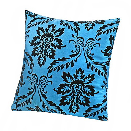 Sanwood Dekokissen-Hülle Platz Kissenbezug für Car Hause Throw Pillow Case (Blau)