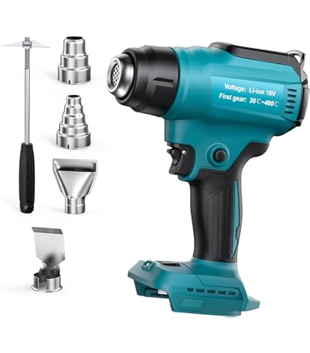 Makita Cordless Heat Gun 350W Battery-Powered Hot Air Tool (Tool
