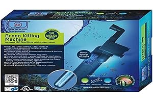AA - Green Killing Machine - Sterilizzatore UV per acquario - 9W