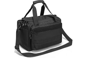 Peminkoo Borsa da tiro Tattica per Pistola Sistema Molle Borsa da tiro per addestramento alla Pistola Accessori per Campeggio e Caccia Zaino per Attrezzi a Tracolla