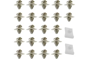 YINETTECH 2 juegos de clips para molduras de puerta lateral de coche, compatibles con Vivaro-A compatible con Trafic MK2 Kangoo MK2 7701470779 4501568 93160023 4409693