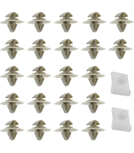 Bossmobil 100 x zijlijsten clip sierlijst compatibel met VW Crafter Mercedes Benz Sprinter zijbeschermingsstrip bevestigingsclip klemhouder 2E1867289C
