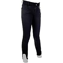 Pantaloni Da Equitazione Per Bambini HKM Easy - Elasticizzati, Inserti In Silicone E Tante Tasche Per Cavalcare Comodi - 9