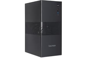 VulTech VCO-A1759-N Case PC ATX Mid Tower Steel SPCC, Type-C, USB 3.2 Gen 1 (3.1 Gen 1), 120 mm fläkt ingår utan strömförsörj