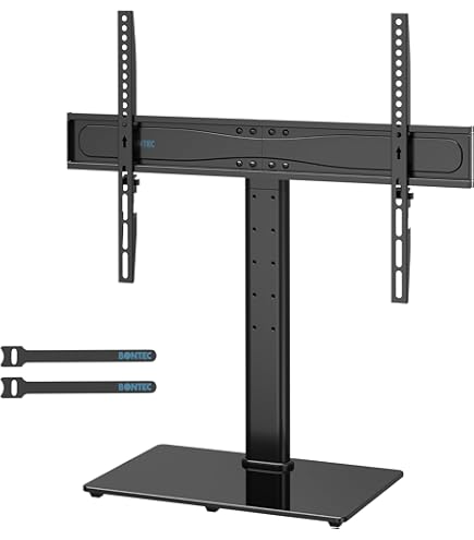 Fitueyes - universele TV steun - standaard voor tv-schermen - max 80 inch - zwart metaal